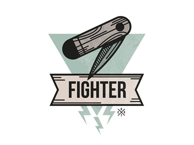 Fighter art artcoreillustrations fight fighter illustration knife tattooart vector vectorart