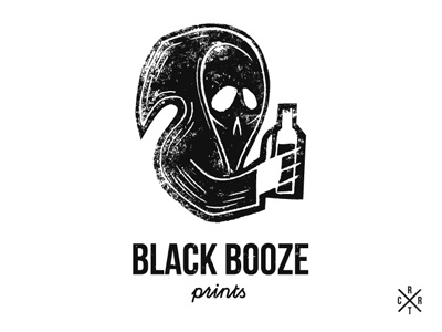 Black Booze Prints