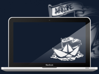 Paperboat Wallpaper artcore boat download illustration iphone macbook wallpaper