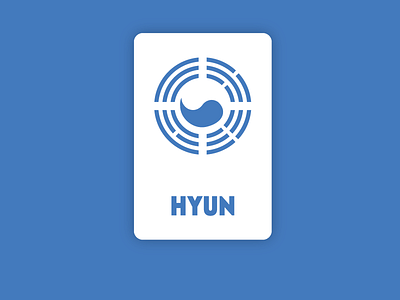 Hyun Family Crest logo weeklywarmup