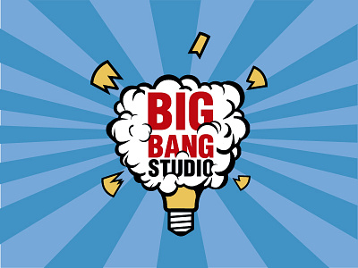 Big Bang studio identity Design academic design digital identity logo modern
