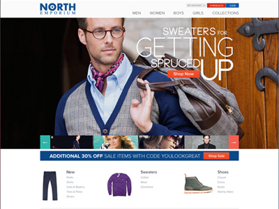 Fashion Store Website clean clothing fashion minimal online store ui ux website