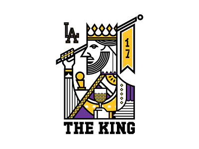 Long Live the King 17 abstract abstract king geometric king laker champs lakers lebron long live nba nba bubble