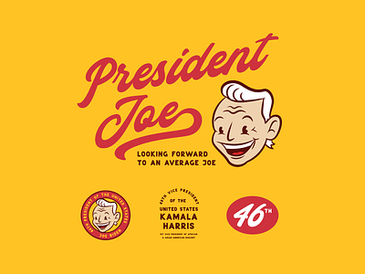 President Joe 46th president average joes dodgeball joe biden kamala harris president joe retro retro design us president