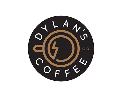 Dylans Coffee Logov02 branding coffee dailylogochallange day6 dylanscoffee graphic design logo