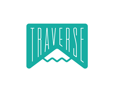 Daily Logo Challenge: Day 8, Traverse branding dailylogochallange graphic design logo traverse