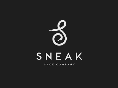 Sneaker Logo branding daily logo challenge dailylogochallange graphic design logo challenge shoe company shoe lace sneak sneaker company