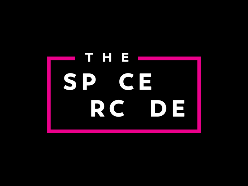 The Space Arcade Logo 8 bit arcade daily logo dailylogochallange day 50 graphic design space the space arcade