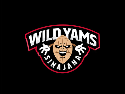 Wild Yams Sports Logo basketball basketball logo guam guam villagers logo sinajana sports sports logo wild yams