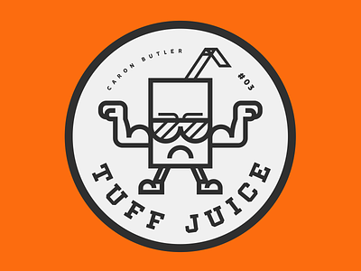 Tuff Juice 3 caron butler caron butler logo graphic design juice box line art nba nba logo nba nicknames single line sports logo tough juice tuff juice tuff juice logo