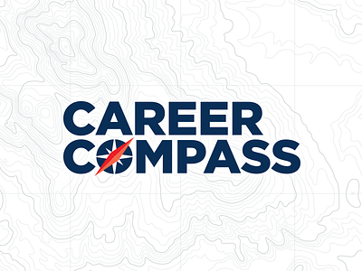 Career Compass accounting career compass gotham hr icon internal communications logo map topographic