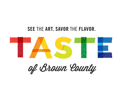 Taste of Brown County - discarded logo