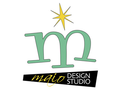 Maio Design Studio Logo refresh brand branding corporate identity graphic design logo mark star typography