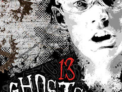 13 Ghosts alternative design graphic grunge matthew lillard movie poster