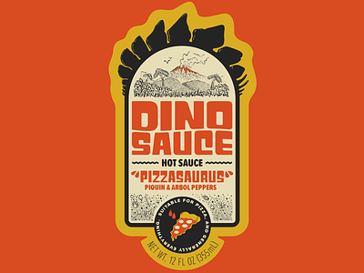 Dino Sauce Hot Sauce