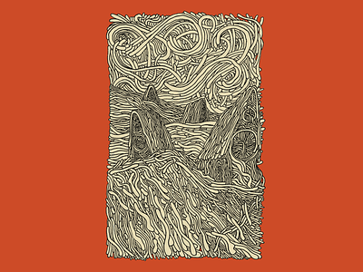 Overgrown Cottages album art album cover blog header blog page book cover book cover art book illustration concert poster cover cover art cover photo cover story hero image hero photo illustrator journalism music poster psychedelic record cover