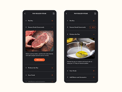 Recipe dailyui dailyui 040 mobile mobile ui recipe