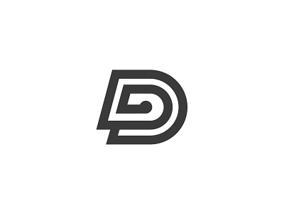D Monogram (for sale) brand branding design logo logo design