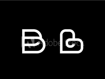 B Monograms brand branding design identity illustration letter b logo logo logo design logodesign vector