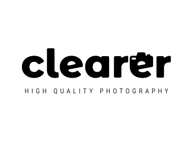 Clearer | Camera App Logo | Daily Logo Challenge day 40 app logo branding camera camera app camera logo cameras clear dailylogochallenge design flat logo photography photograpy logo typography
