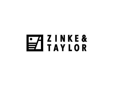 Zinke&Taylor | Daily Logo Challenge day 43 | Architectural Firm architect logo architects architectural architectural design architectural logo architecture branding dailylogochallenge flat logo typography