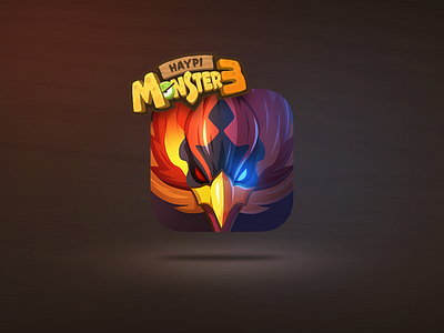 Icon&Logo for Haypi Monster 3 app bird game icon logo monster