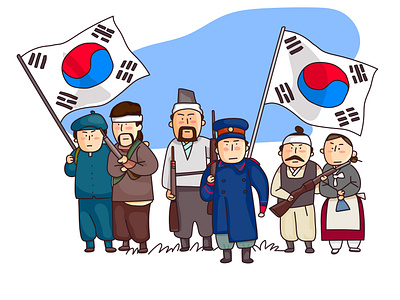 한국광복절 korean memorialday