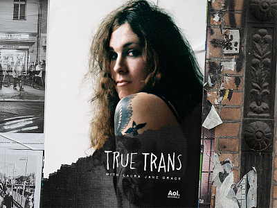 True Trans with Laura Jane Grace Artwork against me artwork huffington post. tech huffpo logo poster show title