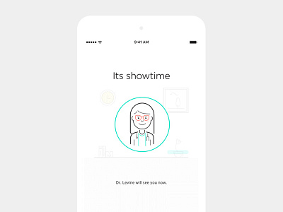 Confirmation Screen - HealthCare App. app healthcare icon ios startup
