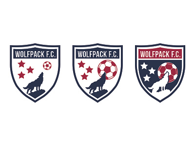 Wolfpack FC Crest Concepts