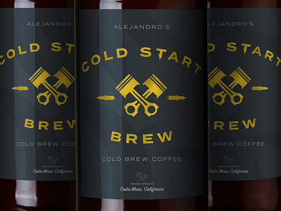 Cold Start Cold Brew Coffee Branding