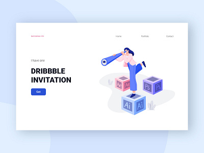 Dribbble invitation