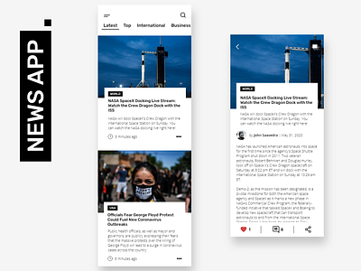 News. - News App Concept