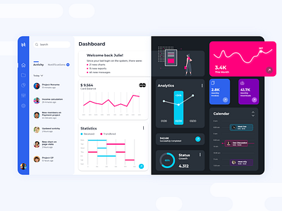 XdDash - Free Xd Dashboard UI Kit