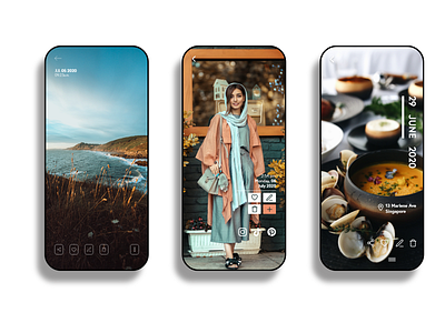 Gallery - Photo options experience redefined gallery app mobile photography mobile widget photo app