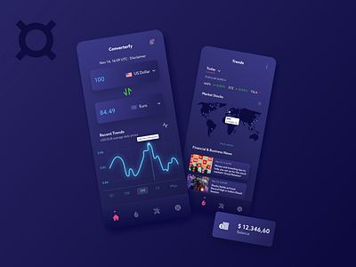 Currency Converter App app design business converter currency finance finance app money money management