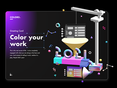 Color your work