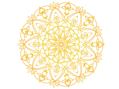 sun mandala drawing easy graphic mandala ornament round simple sun