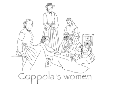 Coppola’s women movieart sofiacoppola women