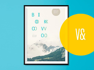 BIOKOVO Poster Campaign campaign design poster type vandstudio