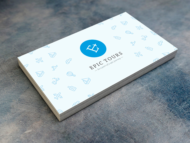 Epictours businesscard