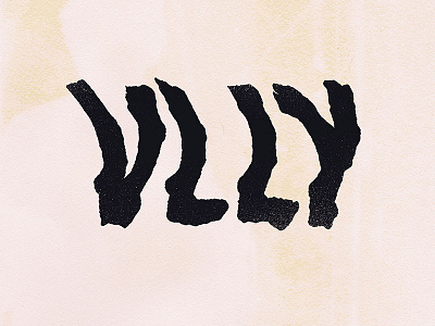 Logotype VLLY Black version