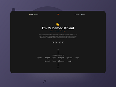 Personal Portfolio - Muhamed El-khiaal