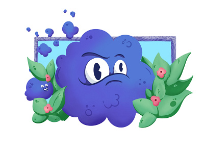 Norman goes on vacation branding character design flower illustration kickn rocks logo minneapolis mn nft plant texture ui vector weekly warm up