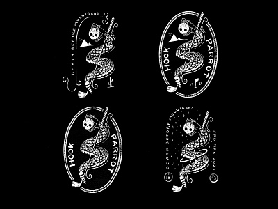 Golf, Snakes, Battlestar Galactica branding character design illustration logo minneapolis mn procreate texture ui