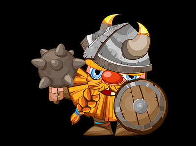 viking 0001 telegram sticker design illustration vector web