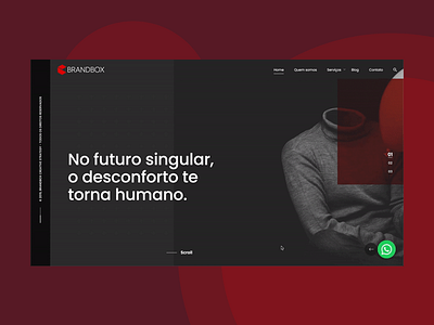 Brandbox website for design website