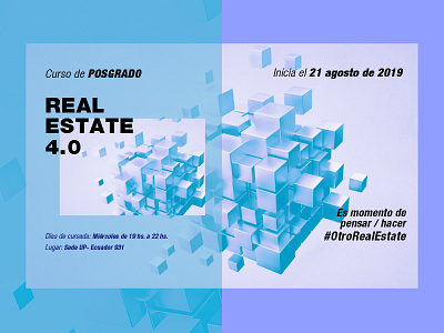 Announcement with 3d cubes 3d cubes design double post graphicdesign helvetica neue post transparency