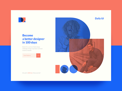 Subscribe Page for Daily UI