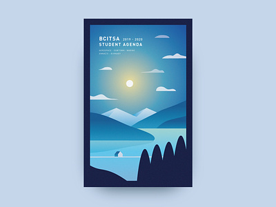 Somewhere on the West Coast - Noon bcit book cover clean clean design clean illustration cover artwork cover design design digital illustration graphic icon illustration illustrator nature illustration scenary school vector vector art vector illustration vectorart